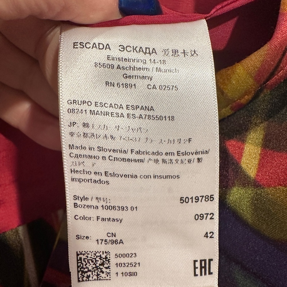 ESCADA Bozena Blazer,, 100% authentic - Picture 4 of 5